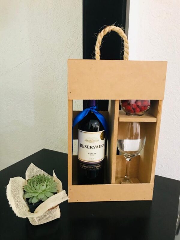 Caja Con Vino